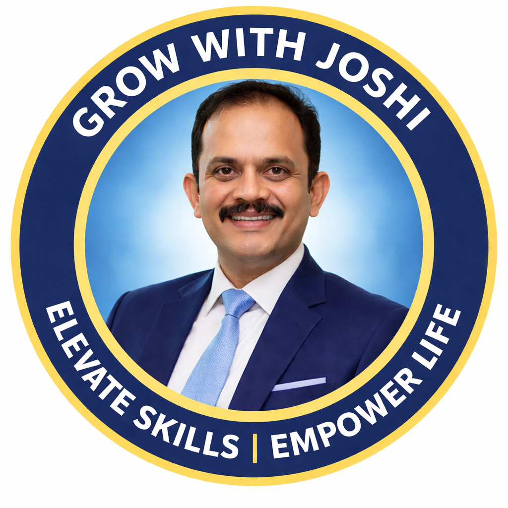 Grow With Joshi Logo